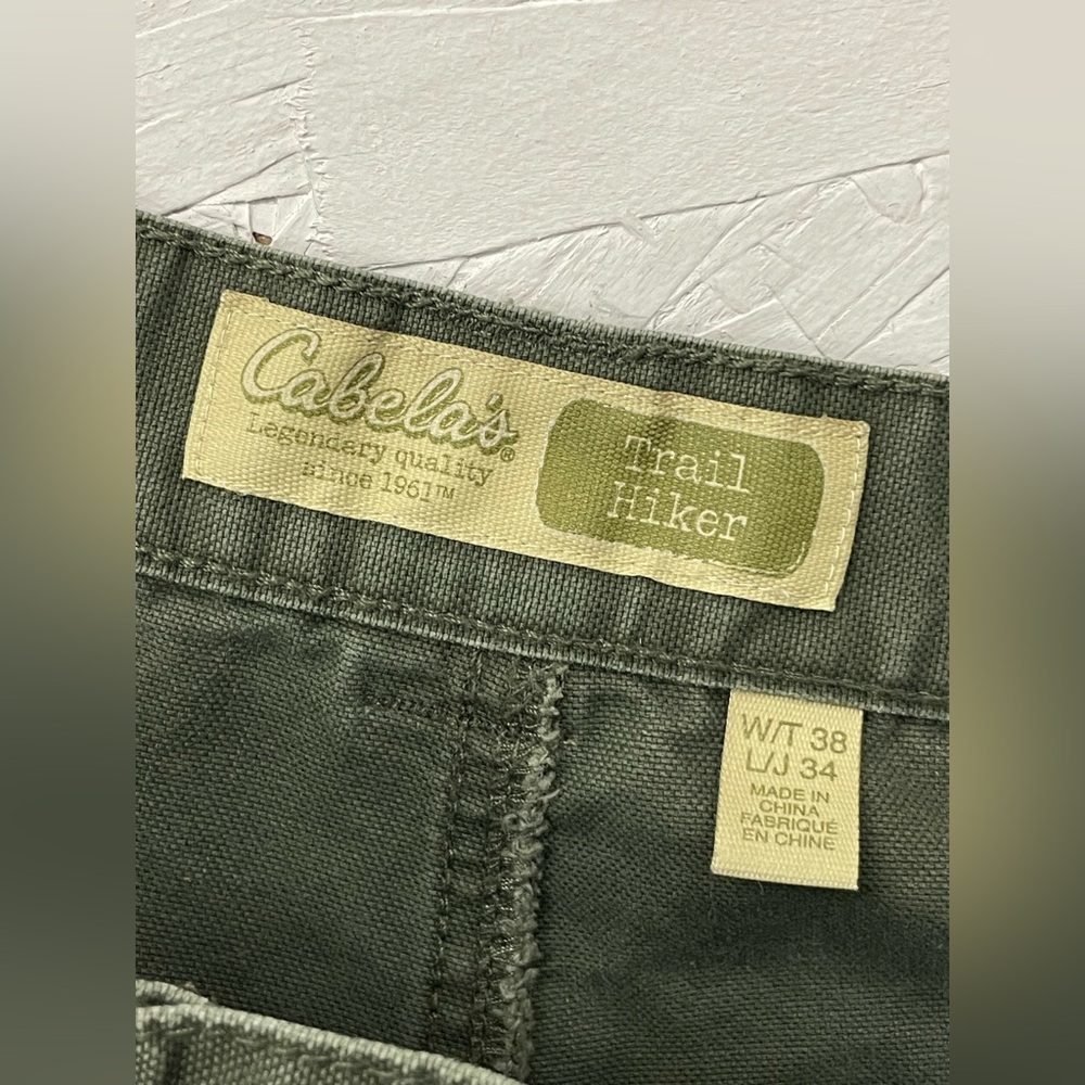 Cabela's Trail Hiker Utility Cargo Pants, Size 36